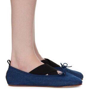 Repetto Gianna Ballerina Flats in Blue